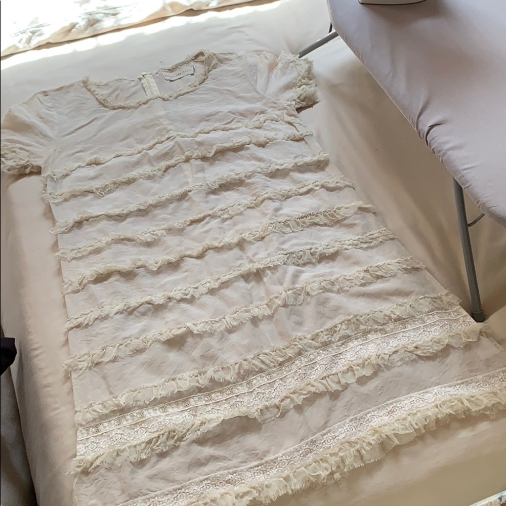 Johnny was silk cotton dress